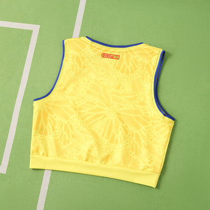 2026 FIFA World Cup Colombia Cropped Jersey vest