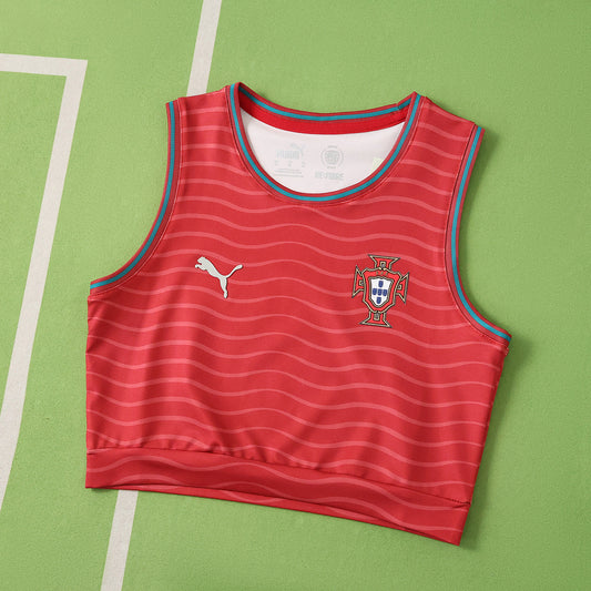 2026 FIFA World Cup Portugal Cropped Jersey vest