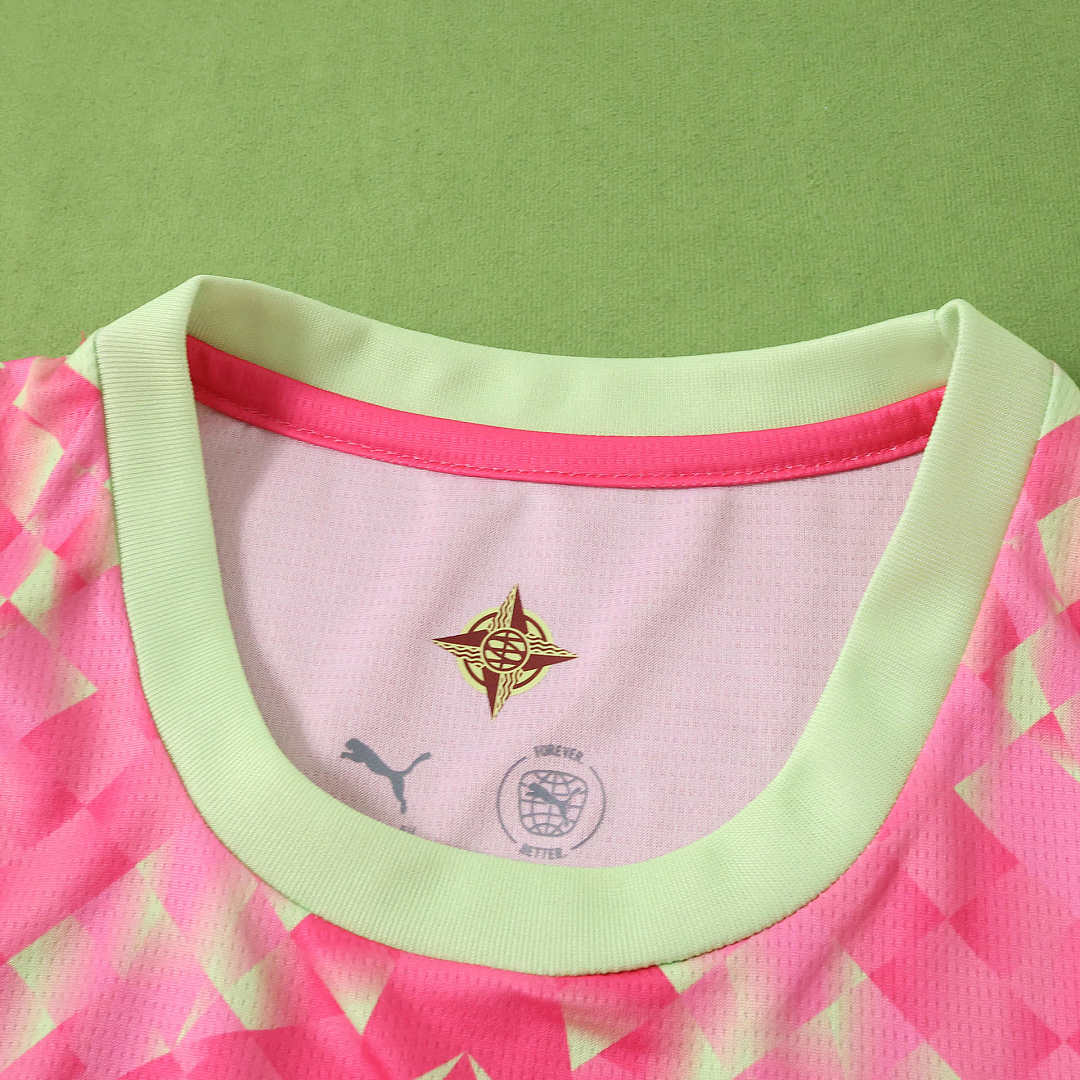2026 FIFA World Cup Portugal pink goalkeeper Fan version