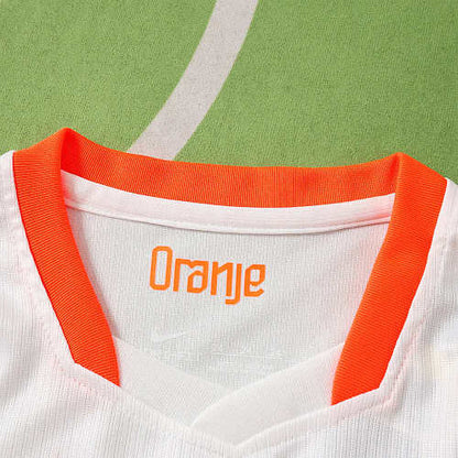2026 FIFA World Cup Netherlands away Kids kit