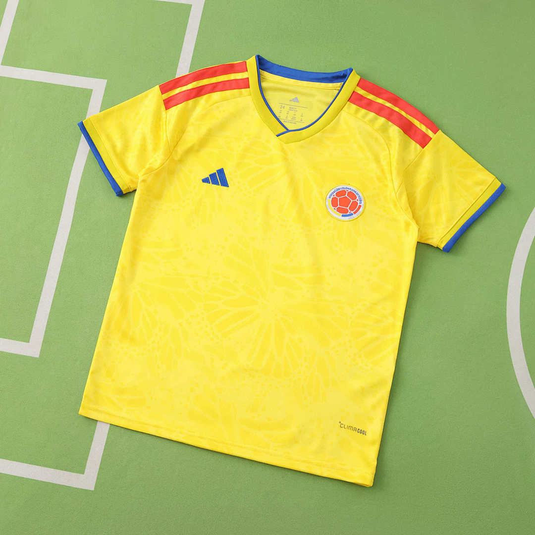 2026 FIFA World Cup Colombia home Kids kit