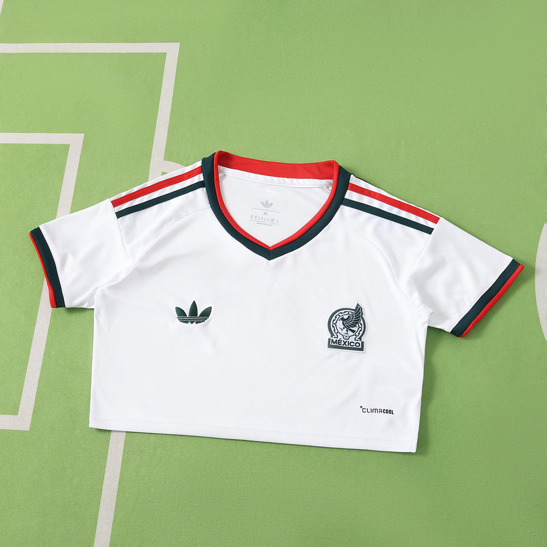 2026 FIFA World Cup Mexico away Cropped Jersey