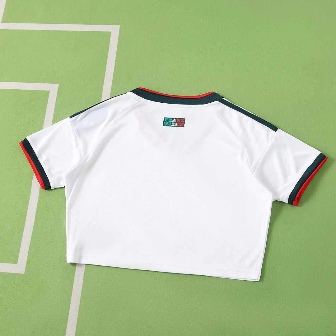 2026 FIFA World Cup Mexico away Cropped Jersey