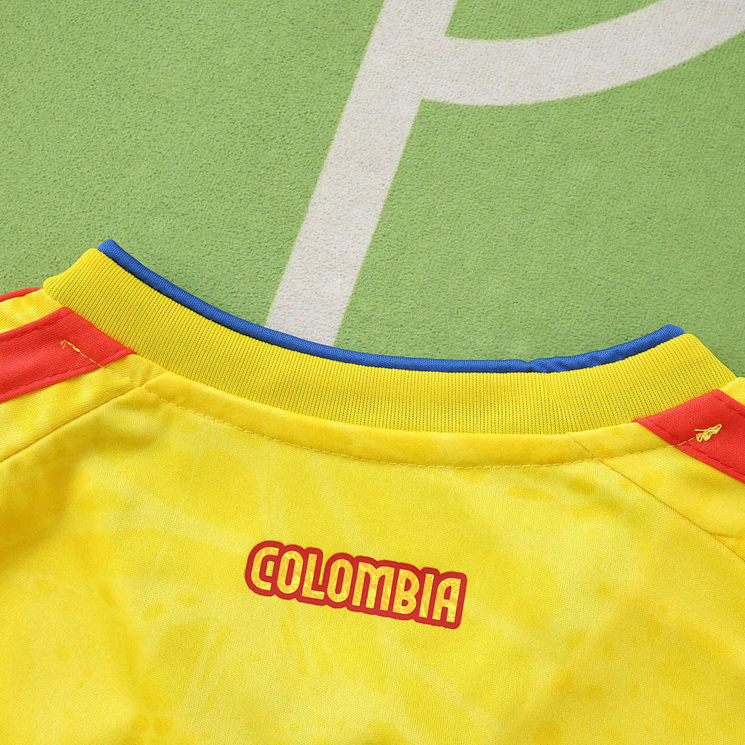 2026 FIFA World Cup Colombia home Kids kit