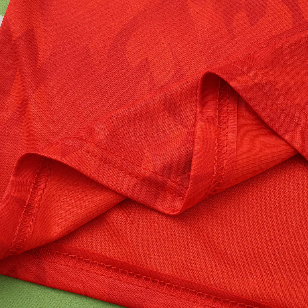 2026 FIFA World Cup Belgium home Kids kit