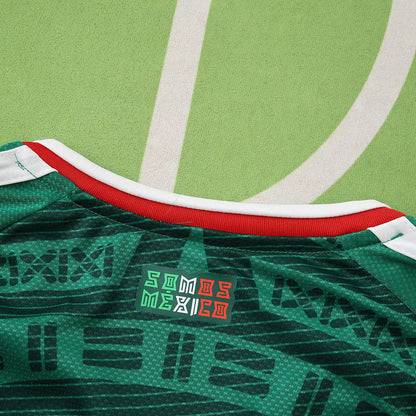2026 FIFA World Cup Mexico home Long sleeve Fan version