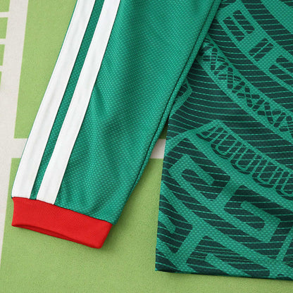 2026 FIFA World Cup Mexico home Long sleeve Fan version