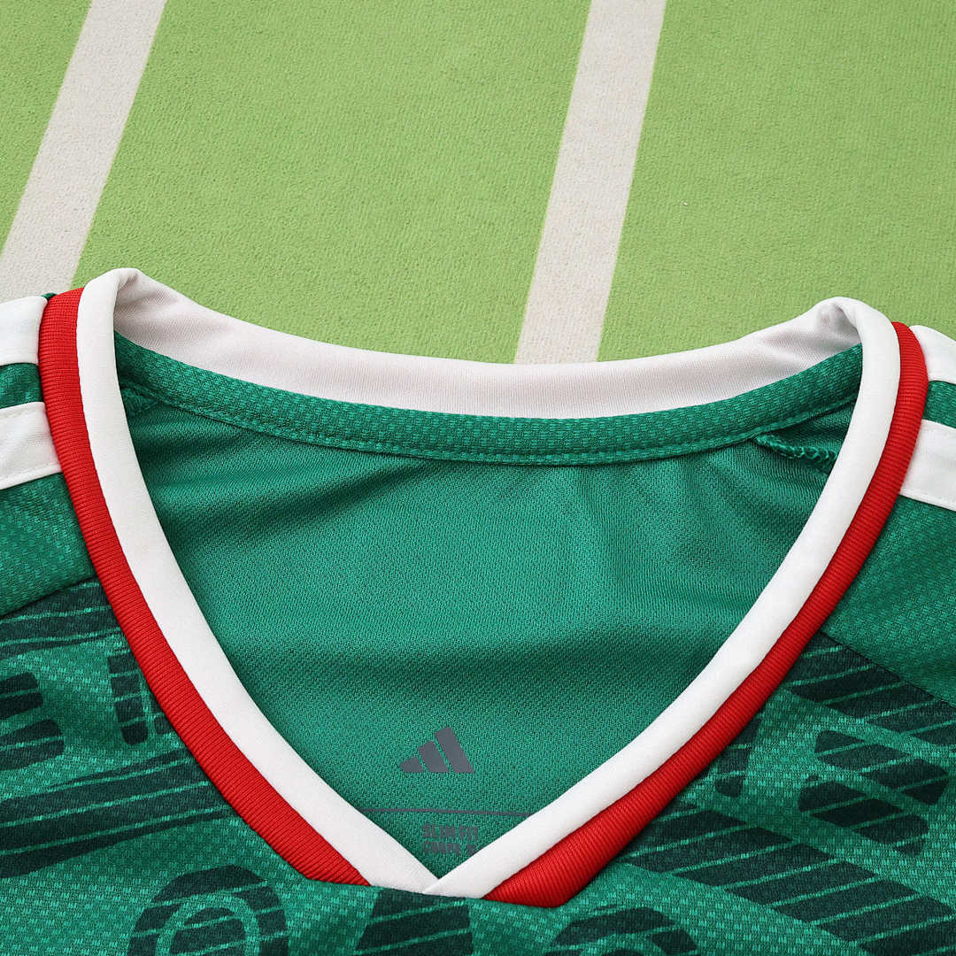 2026 FIFA World Cup Mexico home Long sleeve Fan version