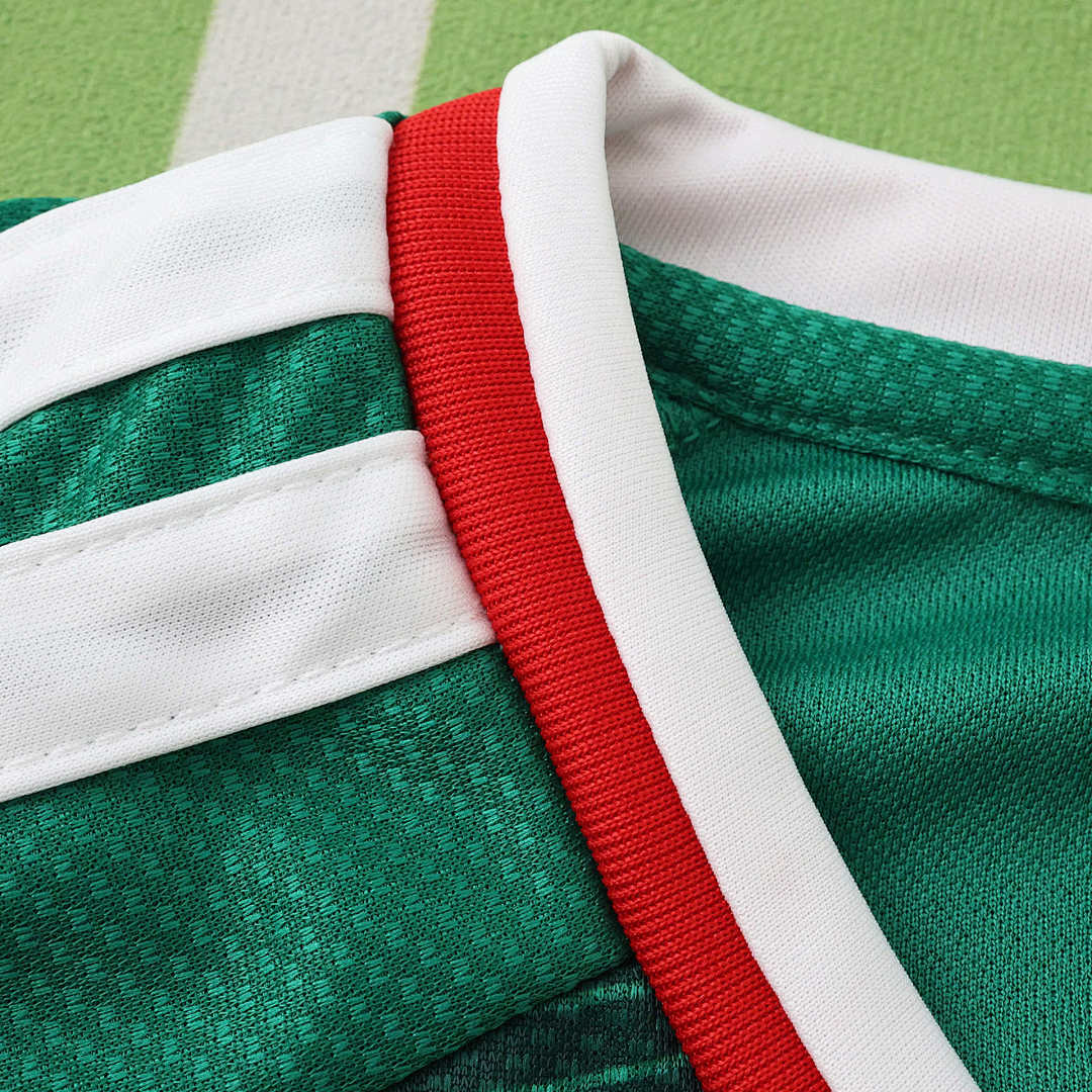2026 FIFA World Cup Mexico home Long sleeve Fan version