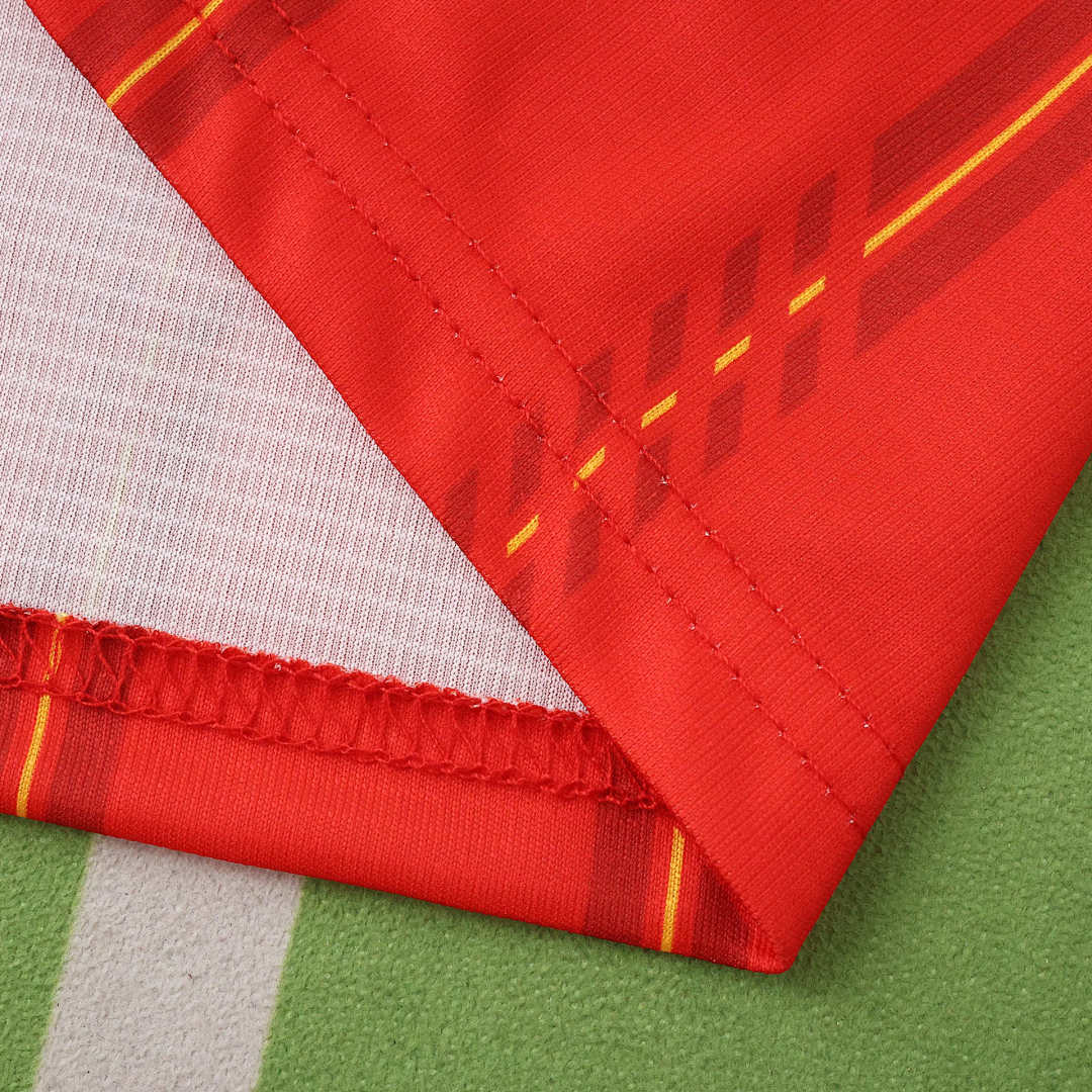 2026 FIFA World Cup Spain home Long sleeve Fan version