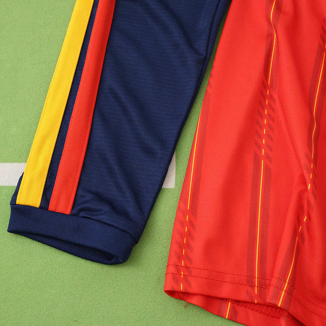 2026 FIFA World Cup Spain home Long sleeve Fan version