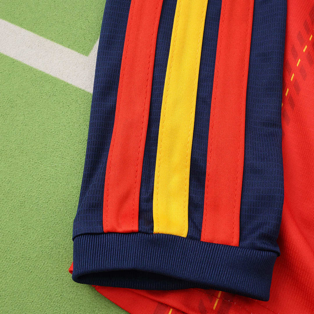 2026 FIFA World Cup Spain home Long sleeve Fan version