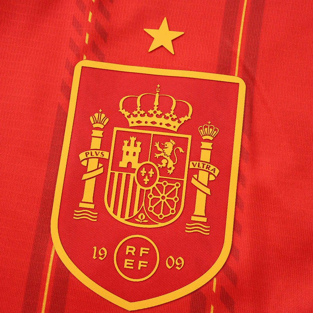 2026 FIFA World Cup Spain home Long sleeve Fan version
