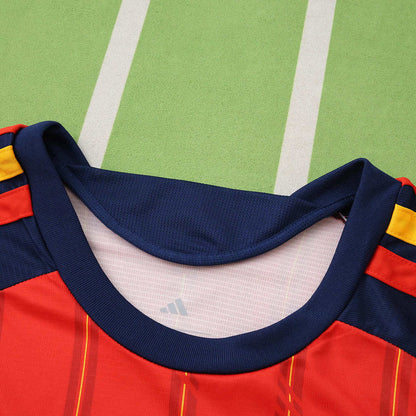 2026 FIFA World Cup Spain home Long sleeve Fan version