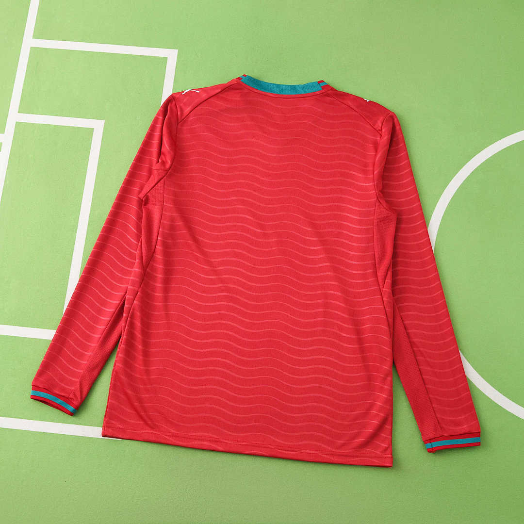2026 FIFA World Cup Portugal home Long sleeve Fan version