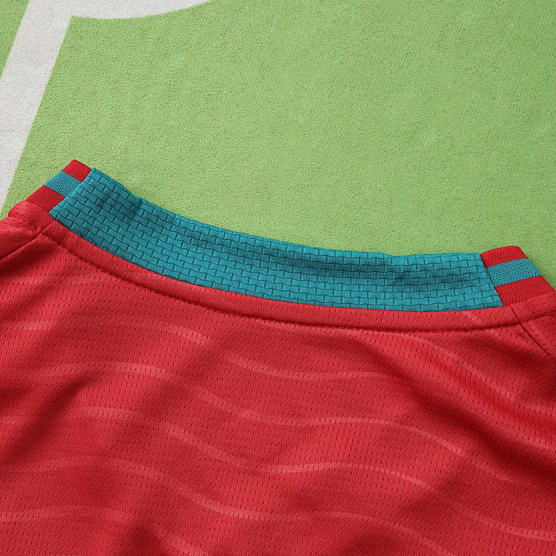 2026 FIFA World Cup Portugal home Long sleeve Fan version