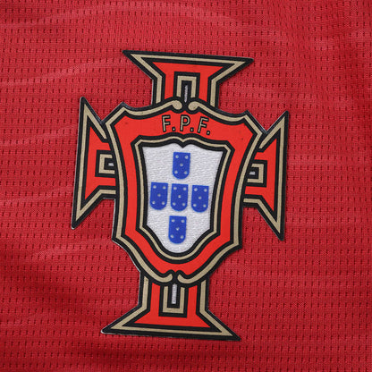 2026 FIFA World Cup Portugal home Long sleeve Fan version