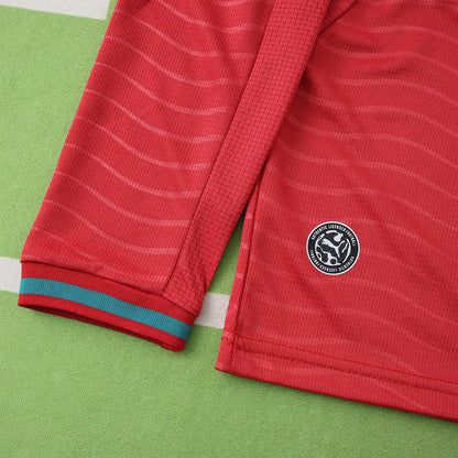 2026 FIFA World Cup Portugal home Long sleeve Fan version