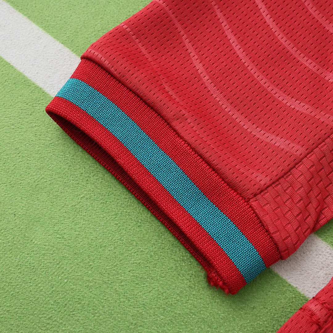 2026 FIFA World Cup Portugal home Long sleeve Fan version