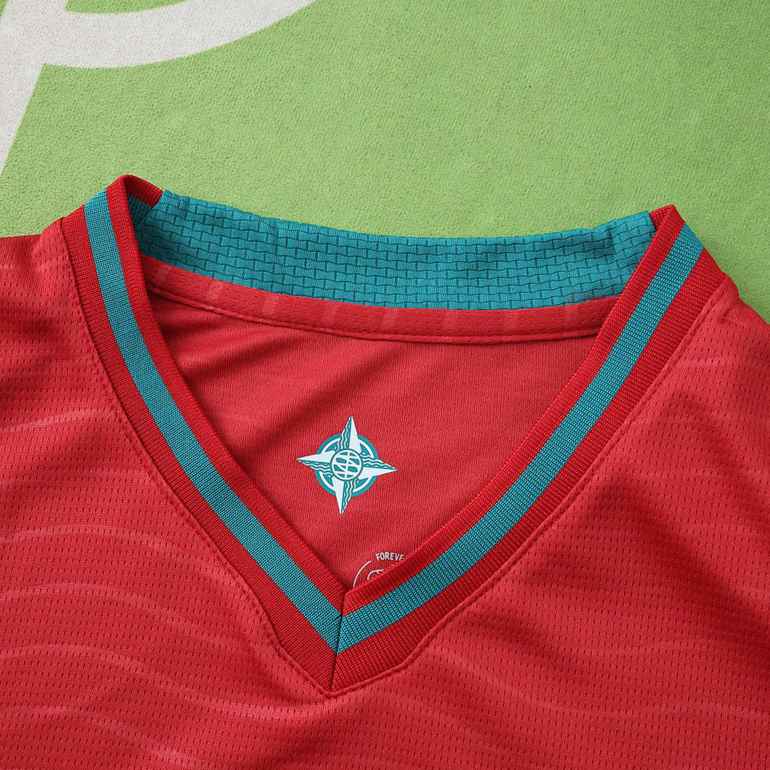 2026 FIFA World Cup Portugal home Long sleeve Fan version