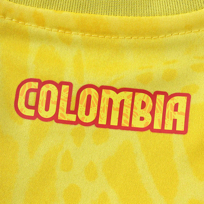 2026 FIFA World Cup Colombia home Long sleeve Fan version