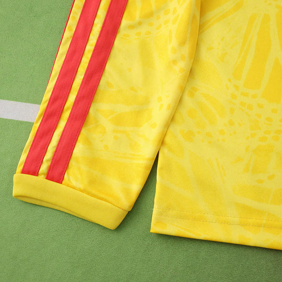 2026 FIFA World Cup Colombia home Long sleeve Fan version