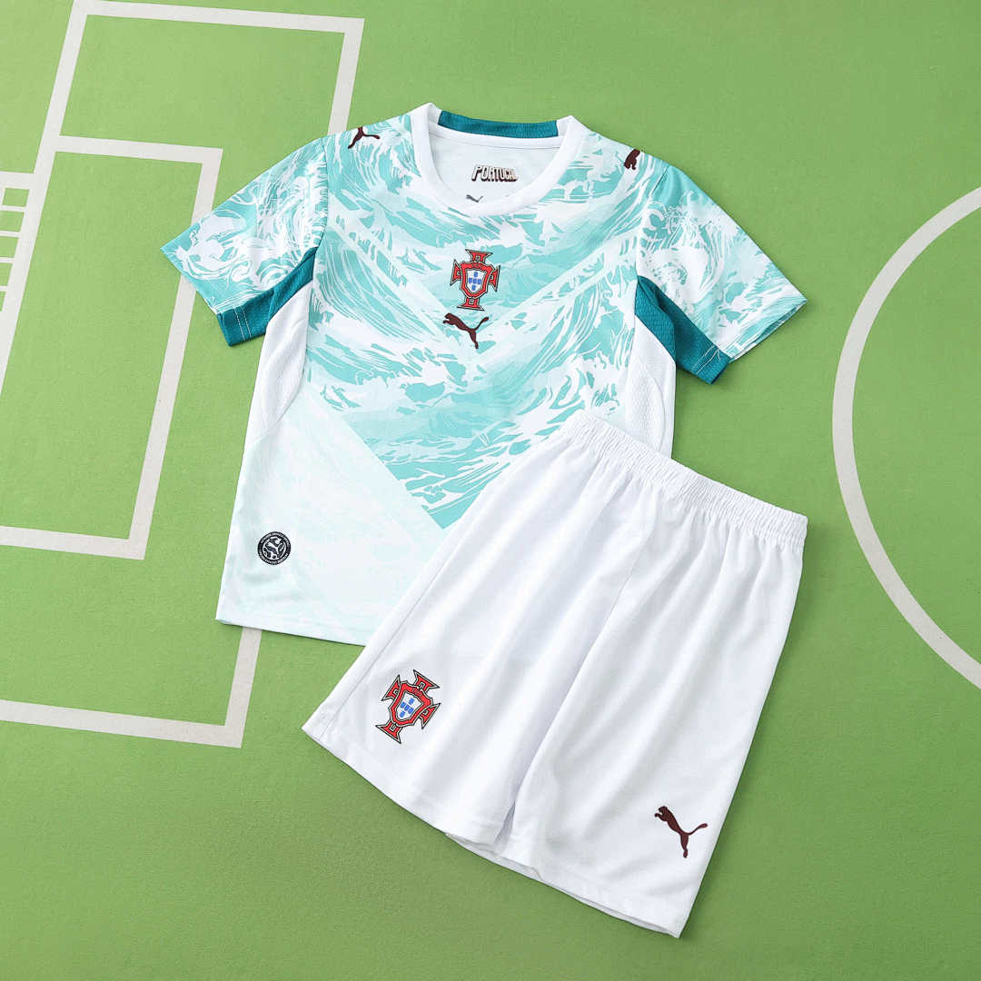 2026 FIFA World Cup Portugal away Kids kit