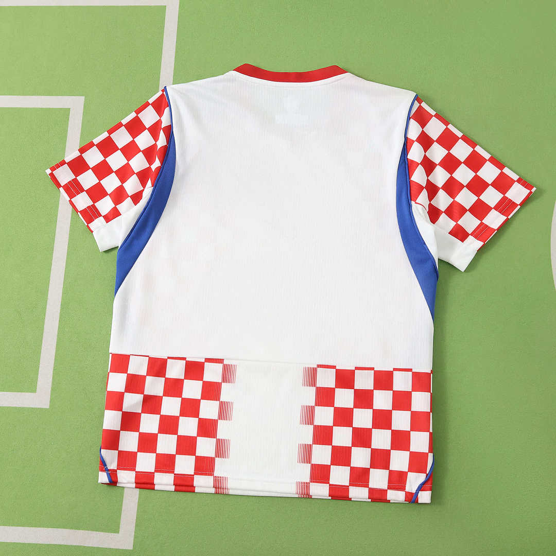 2026 FIFA World Cup Croatia home Kids kit