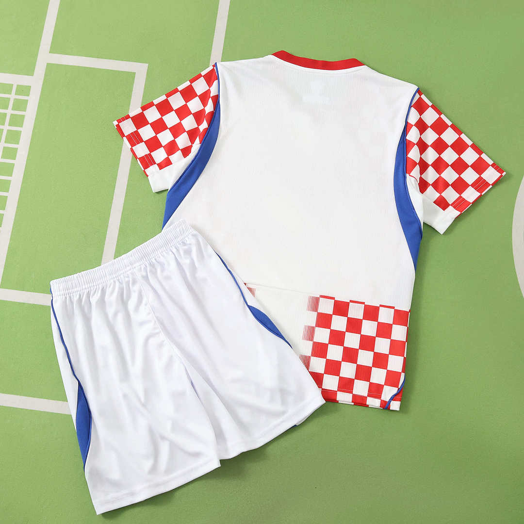 2026 FIFA World Cup Croatia home Kids kit