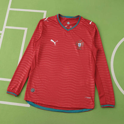 2026 FIFA World Cup Portugal home Long sleeve Player version
