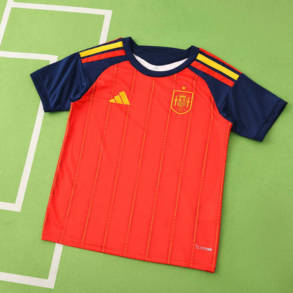 2026 FIFA World Cup Spain home Kids kit