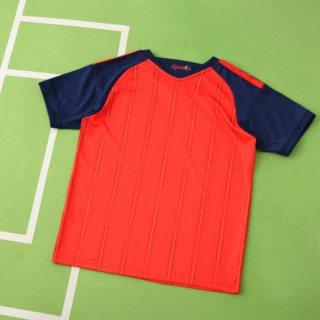 2026 FIFA World Cup Spain home Kids kit