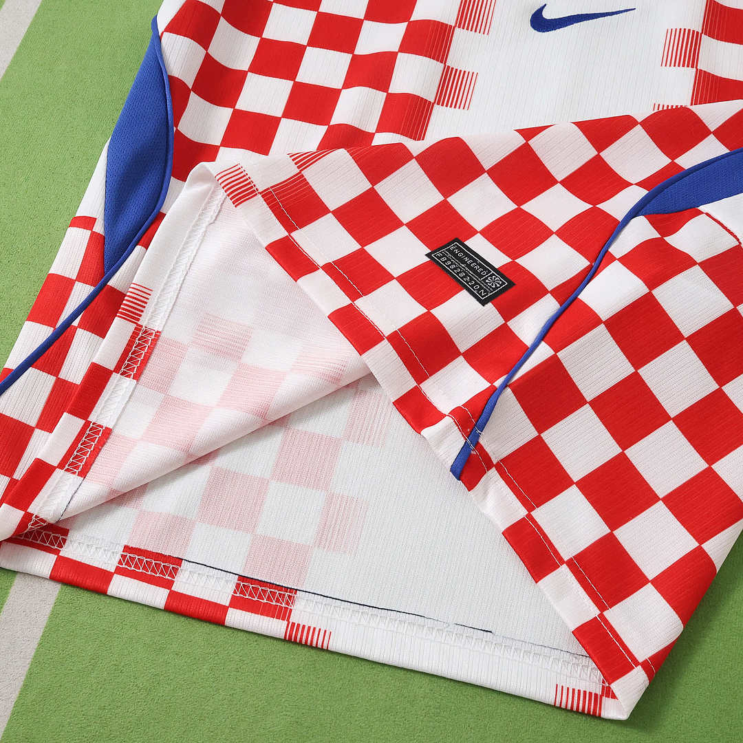 2026 FIFA World Cup Croatia home Kids kit