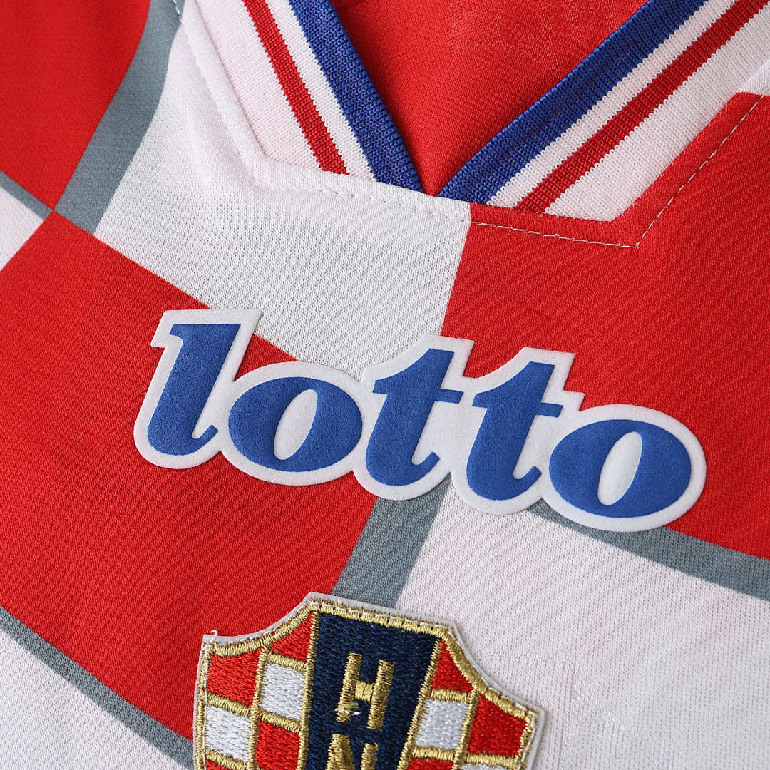 1998 season Croatia home retro Fan version