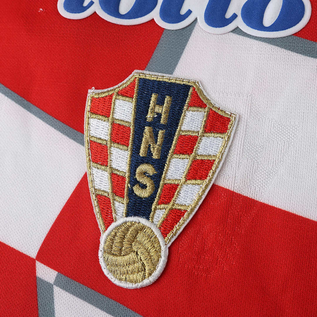 1998 season Croatia home retro Fan version