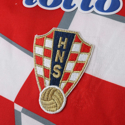1998 season Croatia home retro Fan version