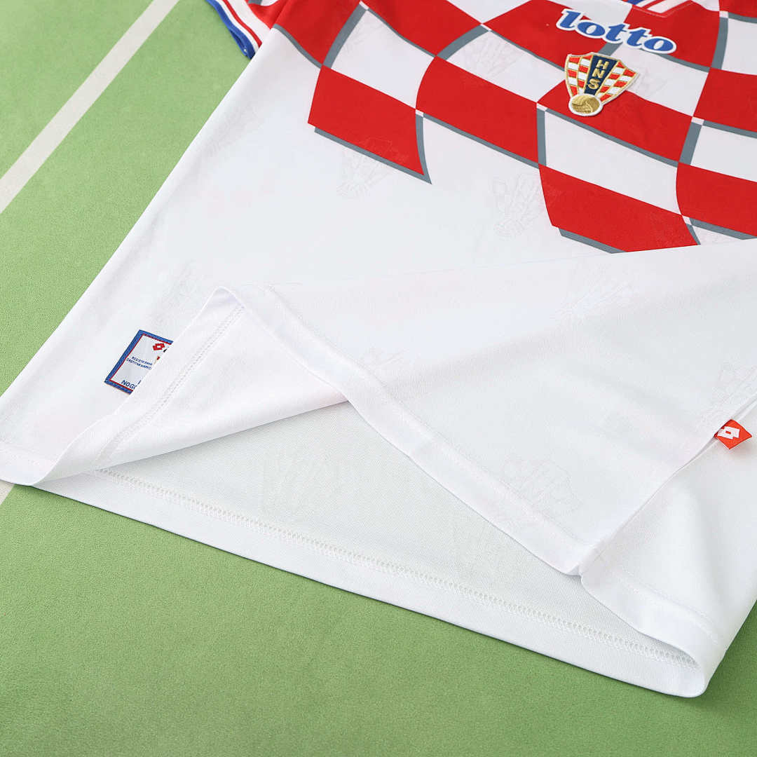 1998 season Croatia home retro Fan version