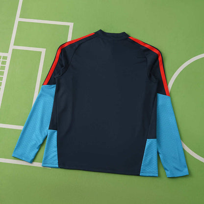 2026 FIFA World Cup Spain royal blue Half pull training suit