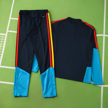 2026 FIFA World Cup Spain royal blue Half pull training suit