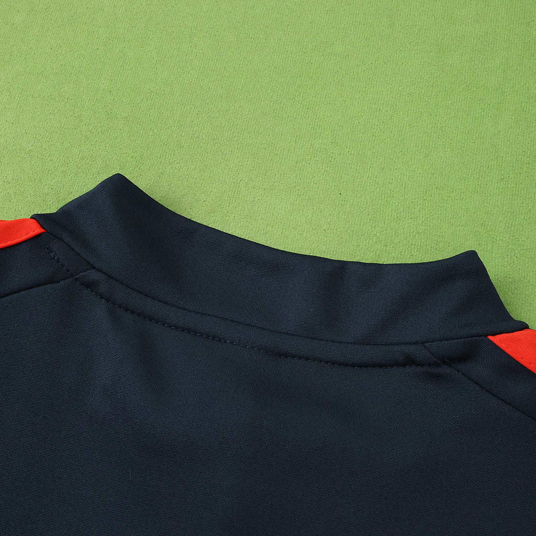 2026 FIFA World Cup Spain lake blue Half pull training suit