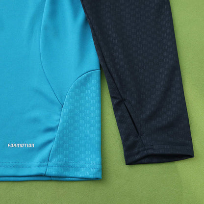 2026 FIFA World Cup Spain lake blue Half pull training suit