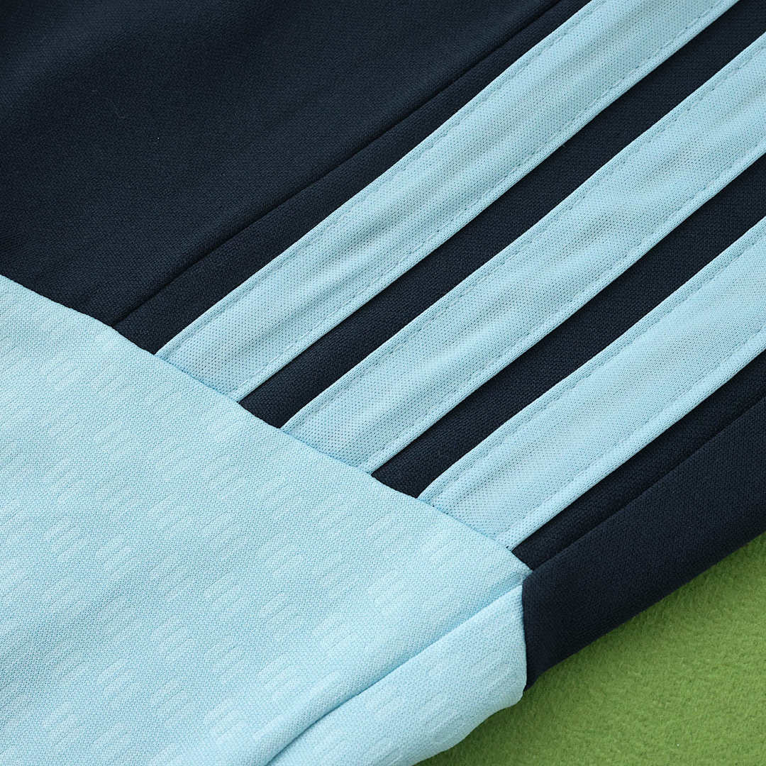 2026 FIFA World Cup Argentina White Half zip training suit set