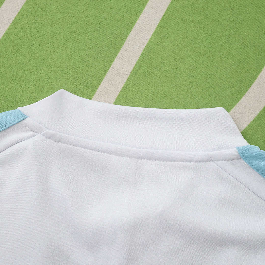 2026 FIFA World Cup Argentina White Half zip training suit set