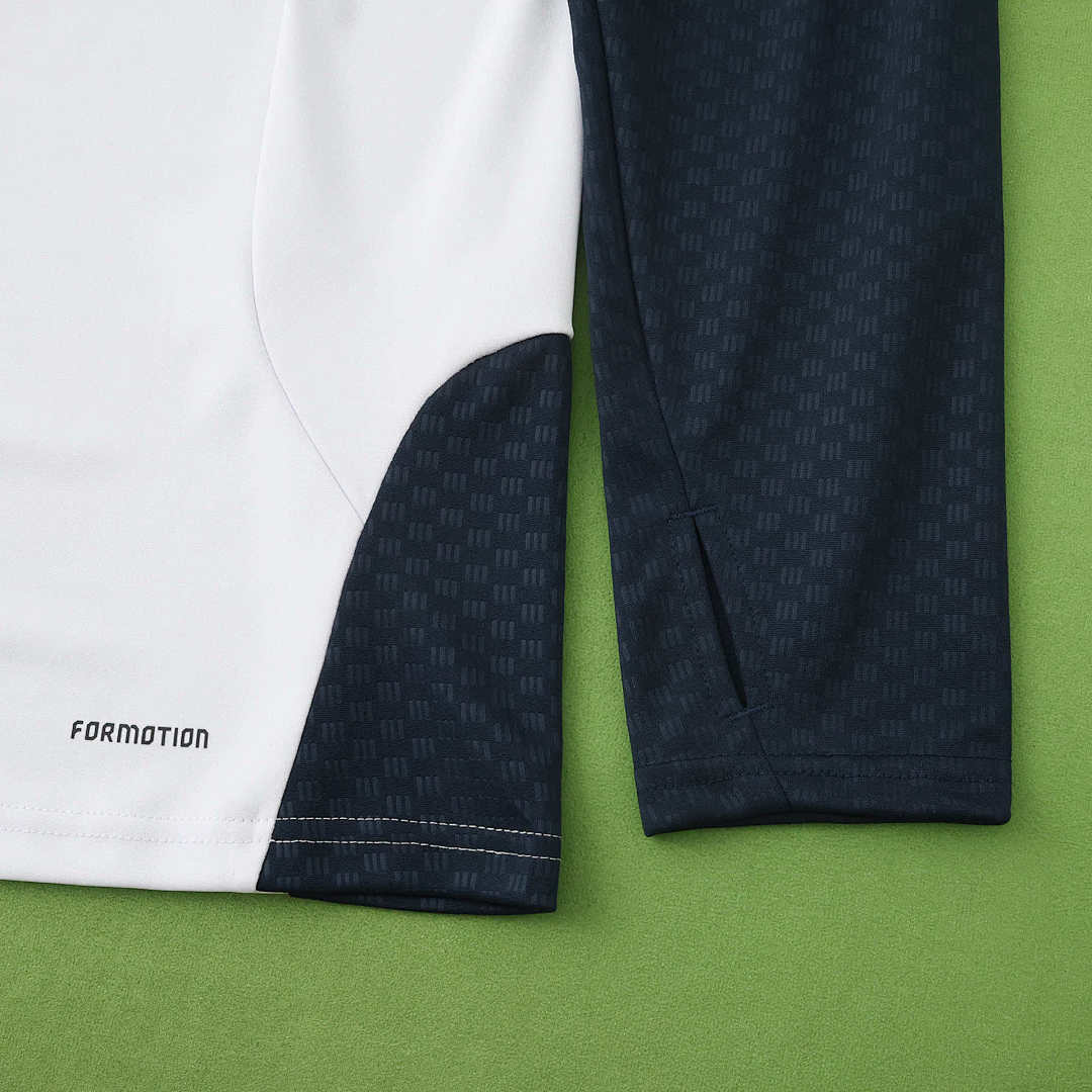 2026 FIFA World Cup Argentina White Half zip training suit set