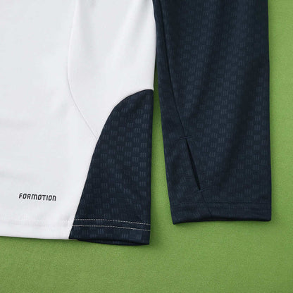 2026 FIFA World Cup Argentina White Half zip training suit set