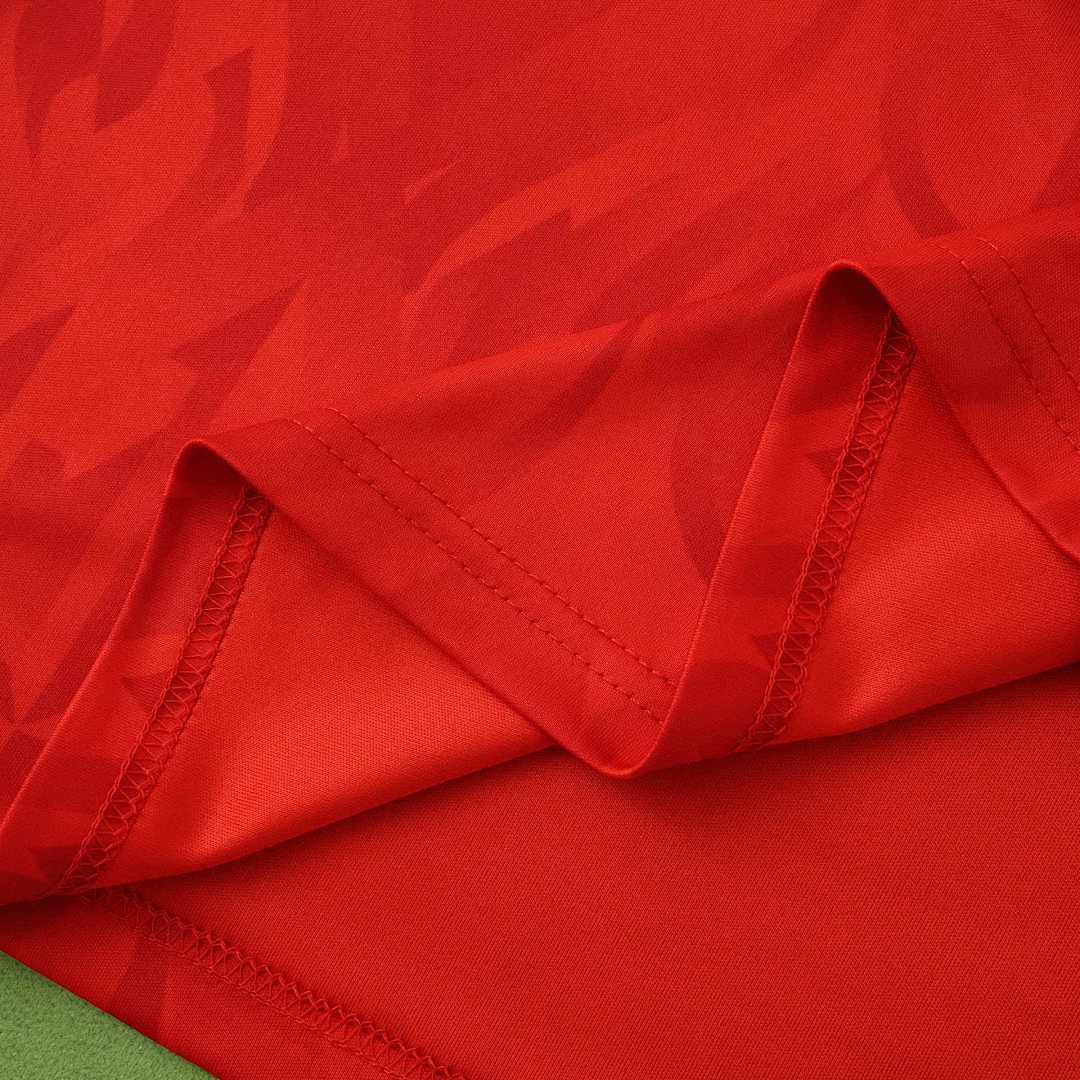2026 FIFA World Cup Belgium home Long sleeve Fan version