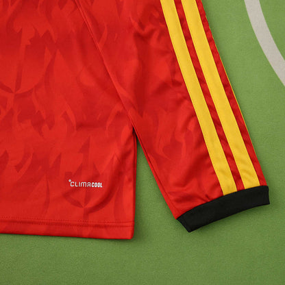 2026 FIFA World Cup Belgium home Long sleeve Fan version