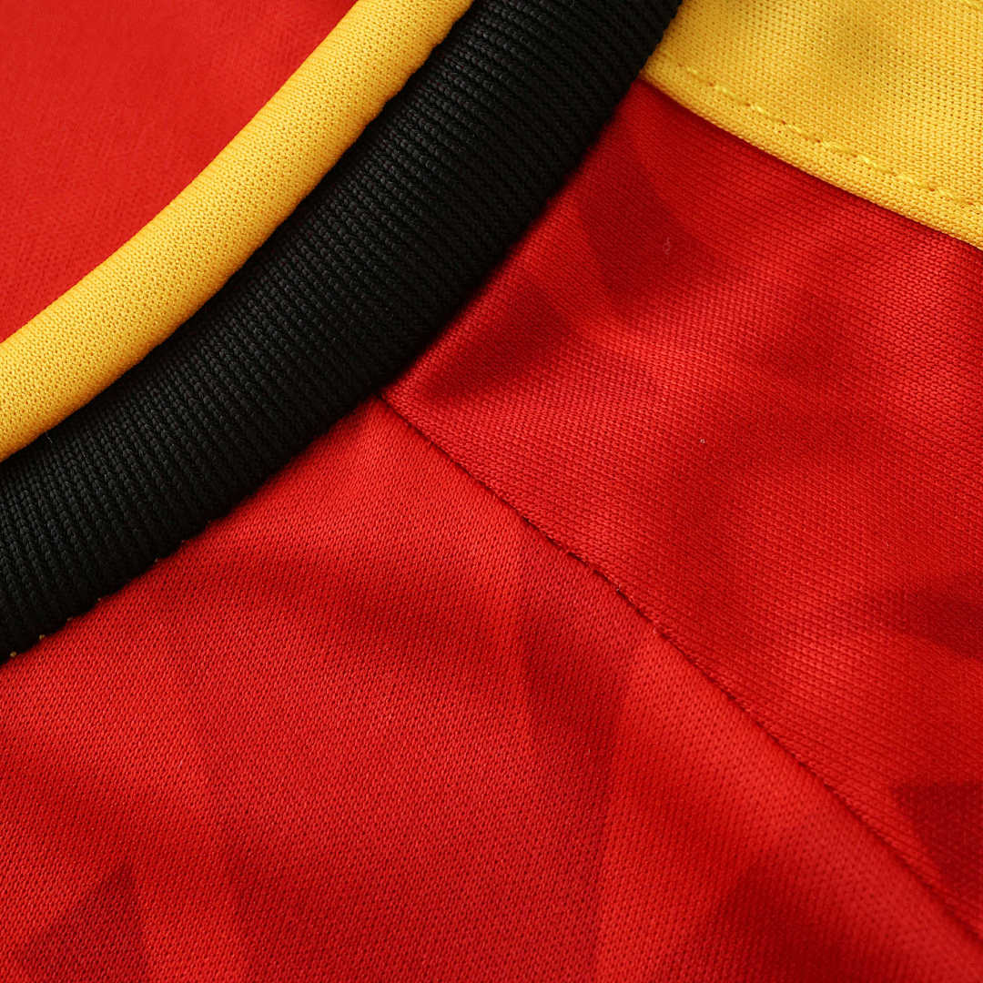 2026 FIFA World Cup Belgium home Long sleeve Fan version