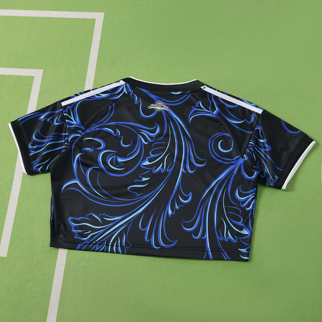 2026 FIFA World Cup Argentina away Cropped Jersey