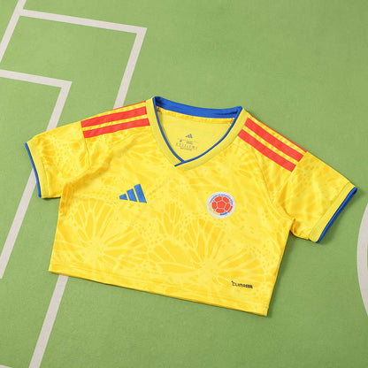 2026 FIFA World Cup Colombia Home Cropped Jersey